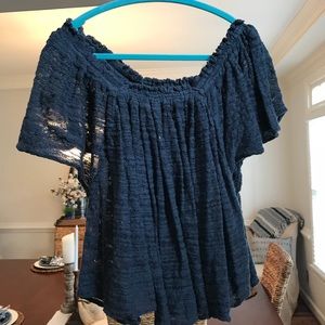 FreePeople off the shoulder top